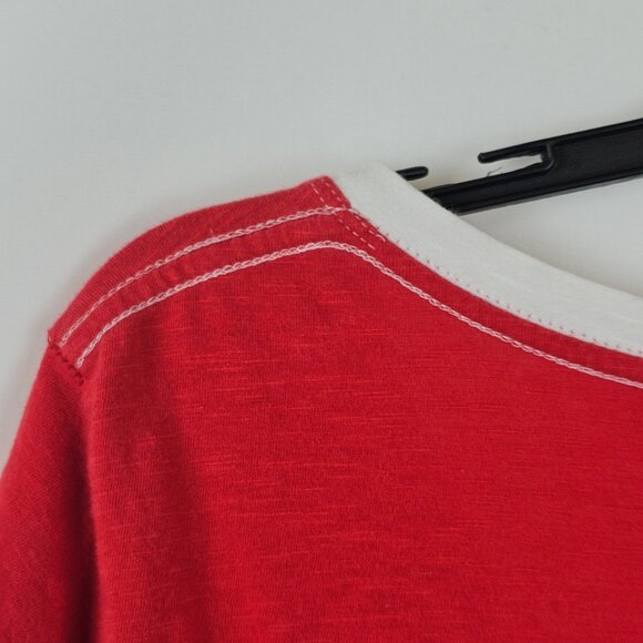 Ladies Washington Nationals Baseball MLB Sporty Athleisure T-Shirt 5 & Ocean LG - Picture 12 of 16